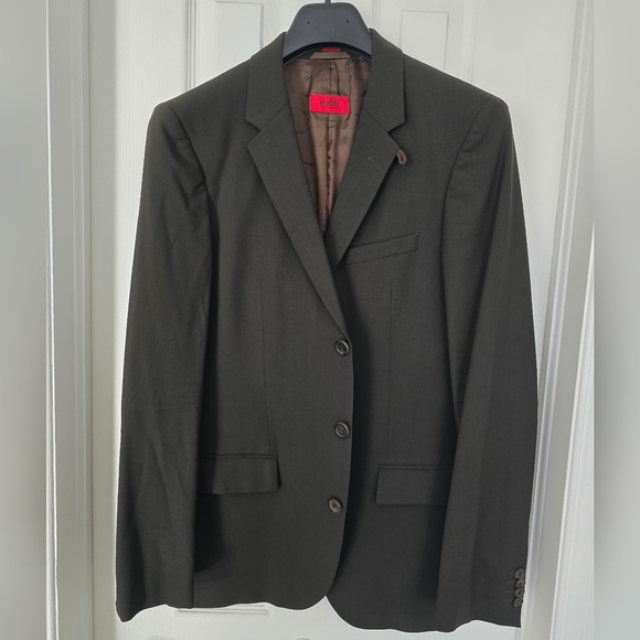 Green HUGO Blazer size 38 - Picture 1 of 4